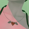 vampire heart necklace 2018